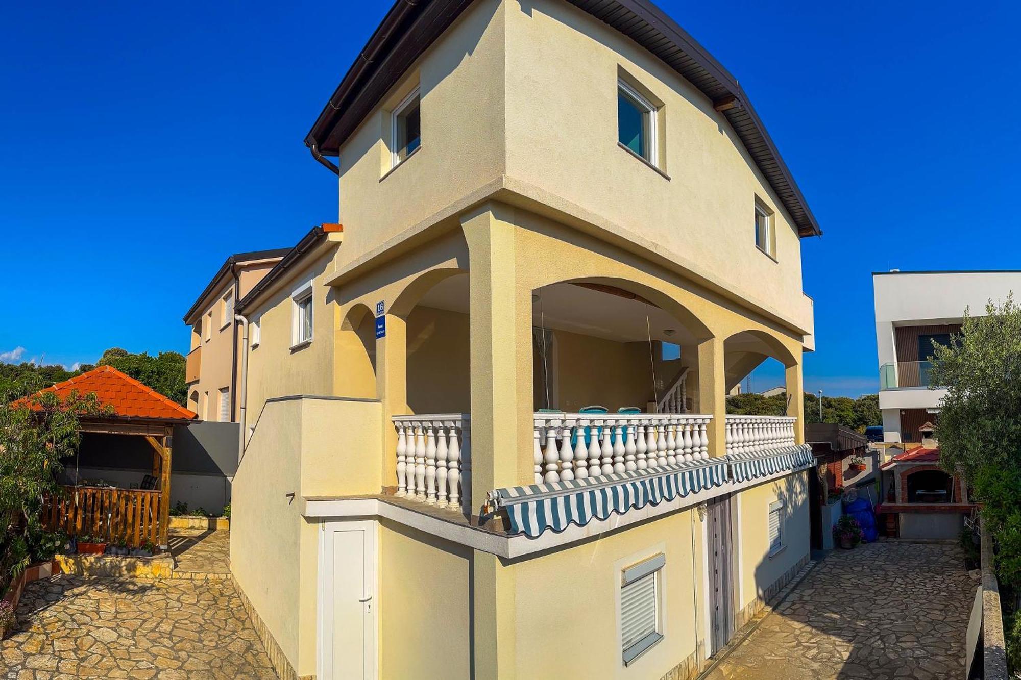Apartmani Trupeljak Мандре Екстер'єр фото